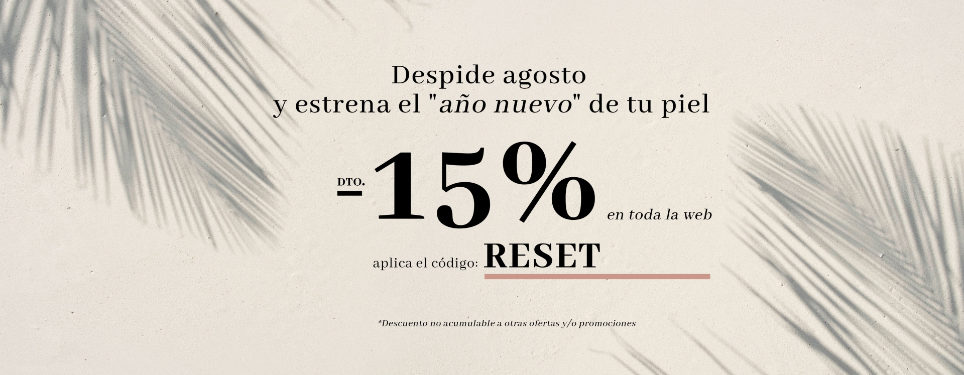 rebajas agosto