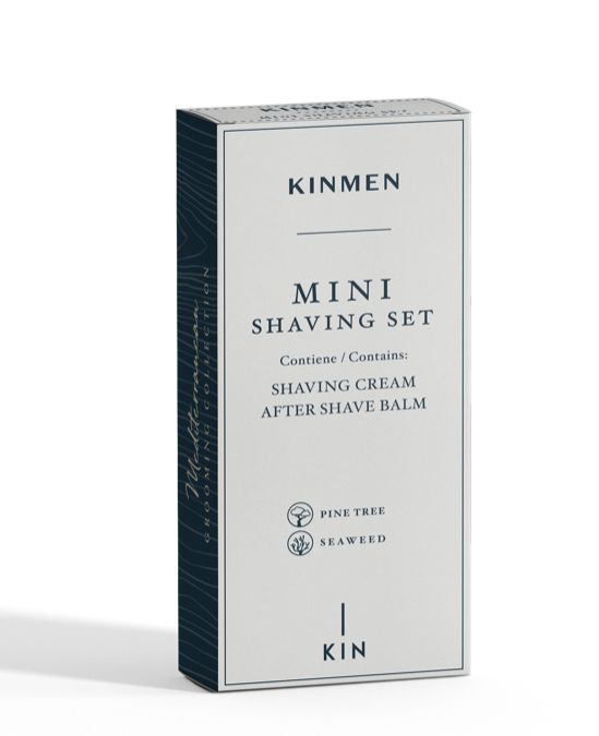 Kinmen Mini Shaving Set de Kin Cosmetics | MUMONA