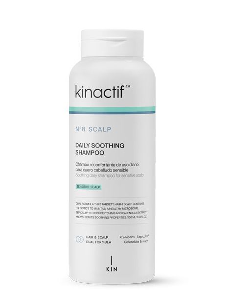 KIN COSMETICS - Kinactif nº8 Scalp Daily Shoothing Calm Shampoo | MUMONA